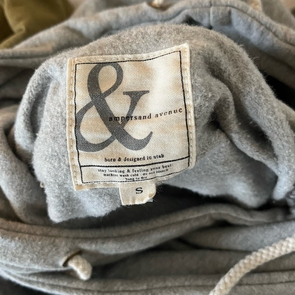 Ampersand Avenue Tricolor Hoodie Sweatshirt | Size S soft sweatshirt camping - Picture 3 of 13